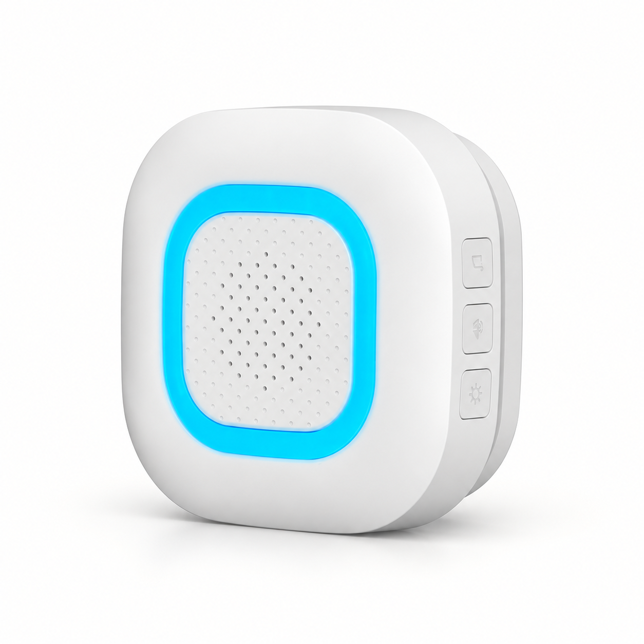AI-generated product illustration of wireless usb c rechargeable kinetic dc doorbell 98698