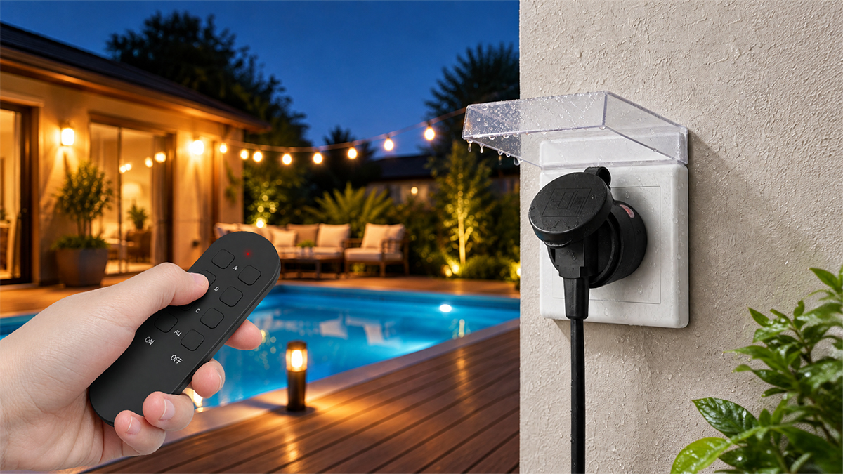Mini Remote Control Socket Outdoor-52119
