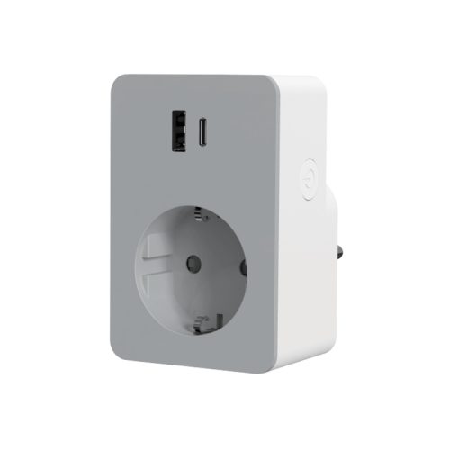 Remote Controlled Socket with USB Charging-51479