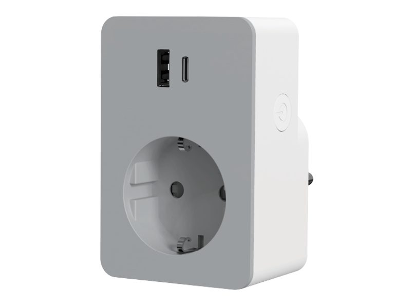 Remote Controlled Socket with USB Charging-51479
