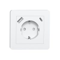 Wall Socket with USB Charger Device-51405X20