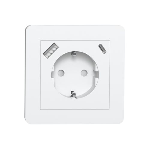 Wall Socket with USB Charger Device-51405X20