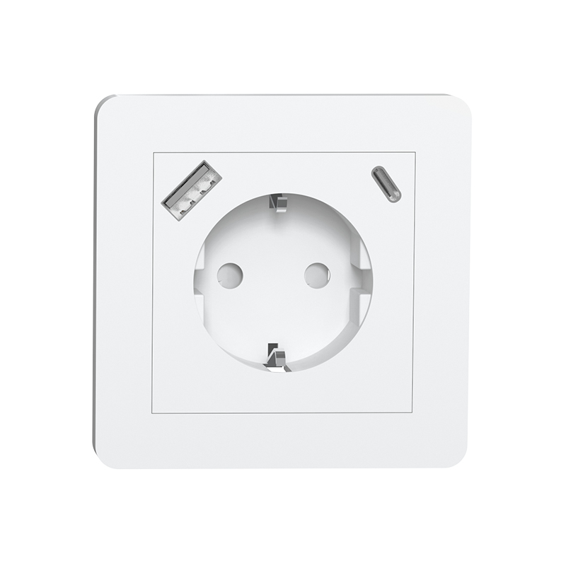 Wall Socket with USB Charger Device-51405X20