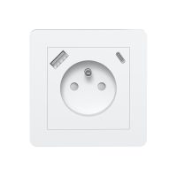 Wall Socket with USB Charger Device-51405X20